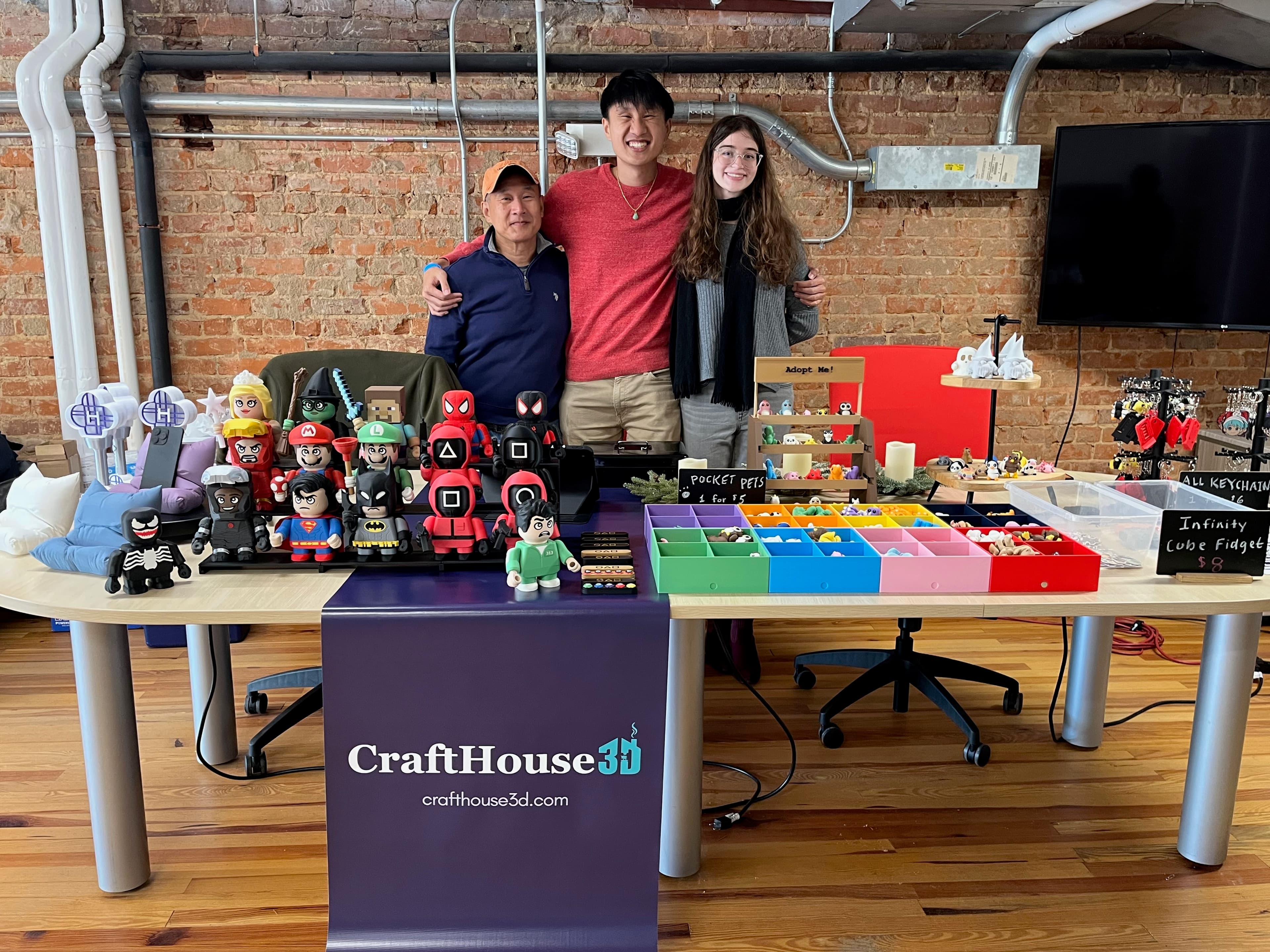 CraftHouse3D at the market